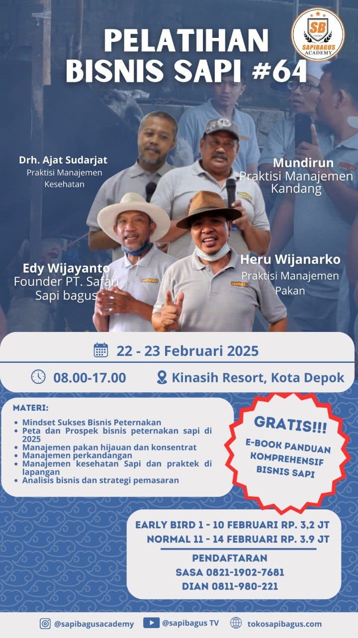 Pelatihan Bisnis Sapi Sapibagus Academy